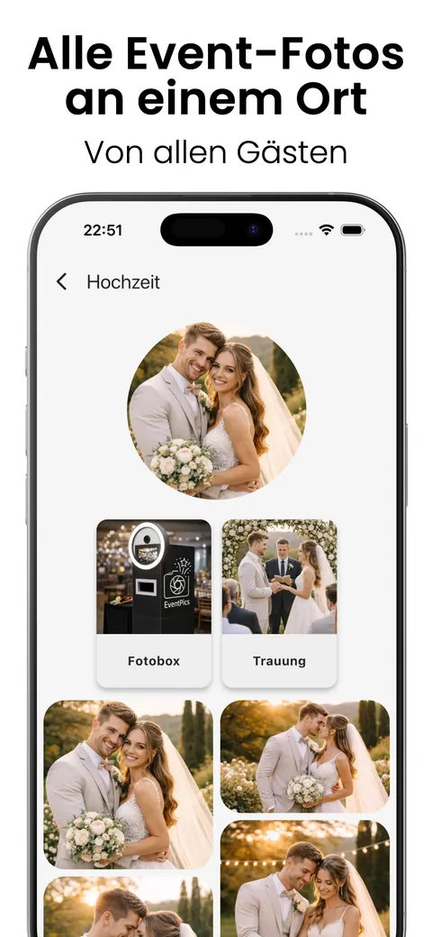 Alle Event-Fotos an einem Ort