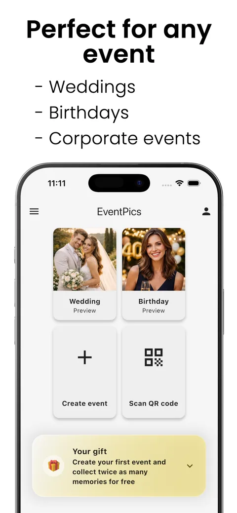 Perfect for any event