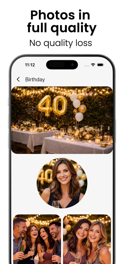 Photos in full quality
