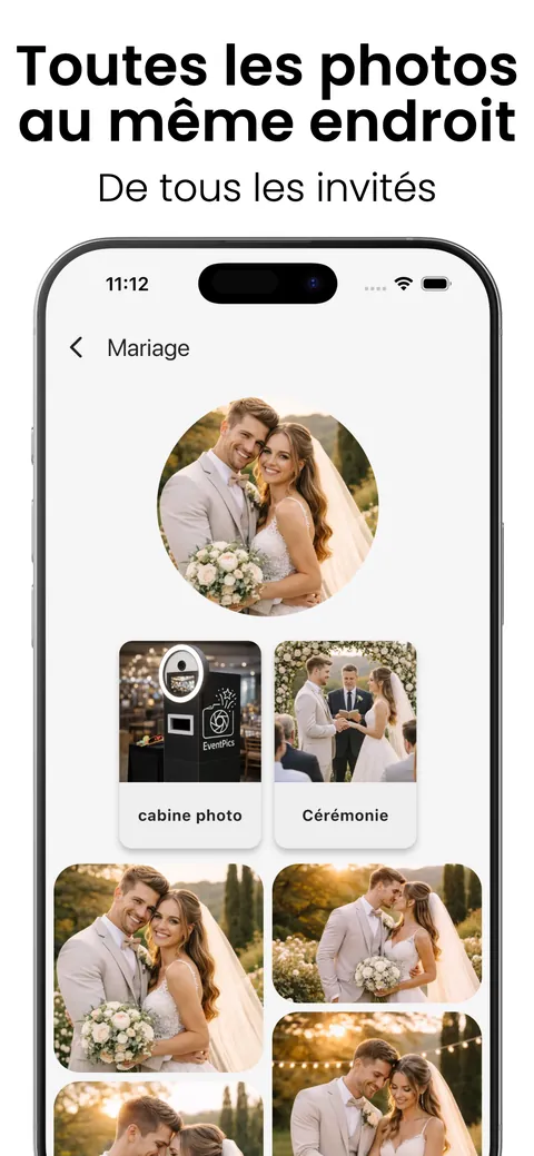 Toutes les photos au même endroit