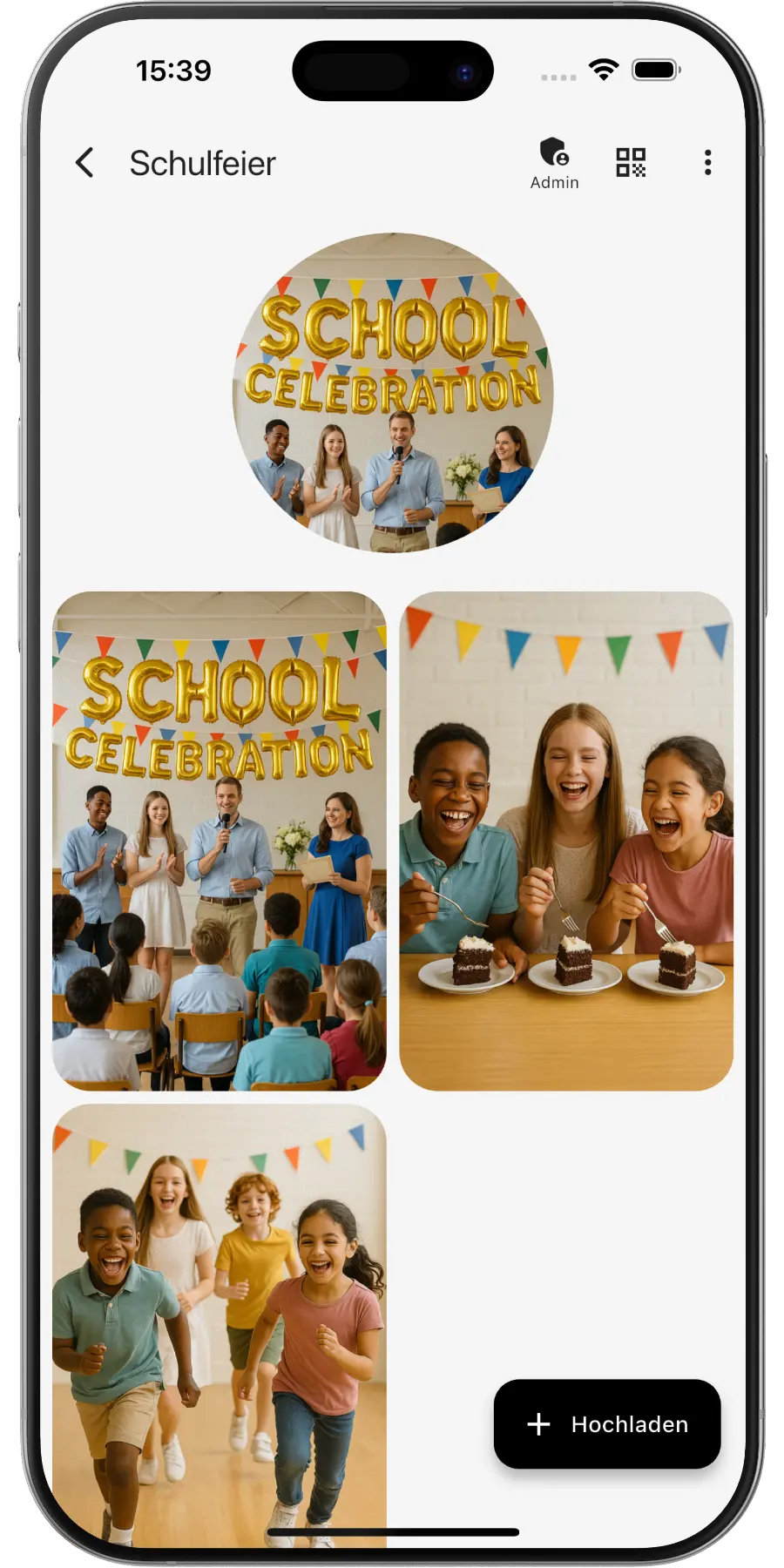 Schulfeier Fotos teilen – EventPics