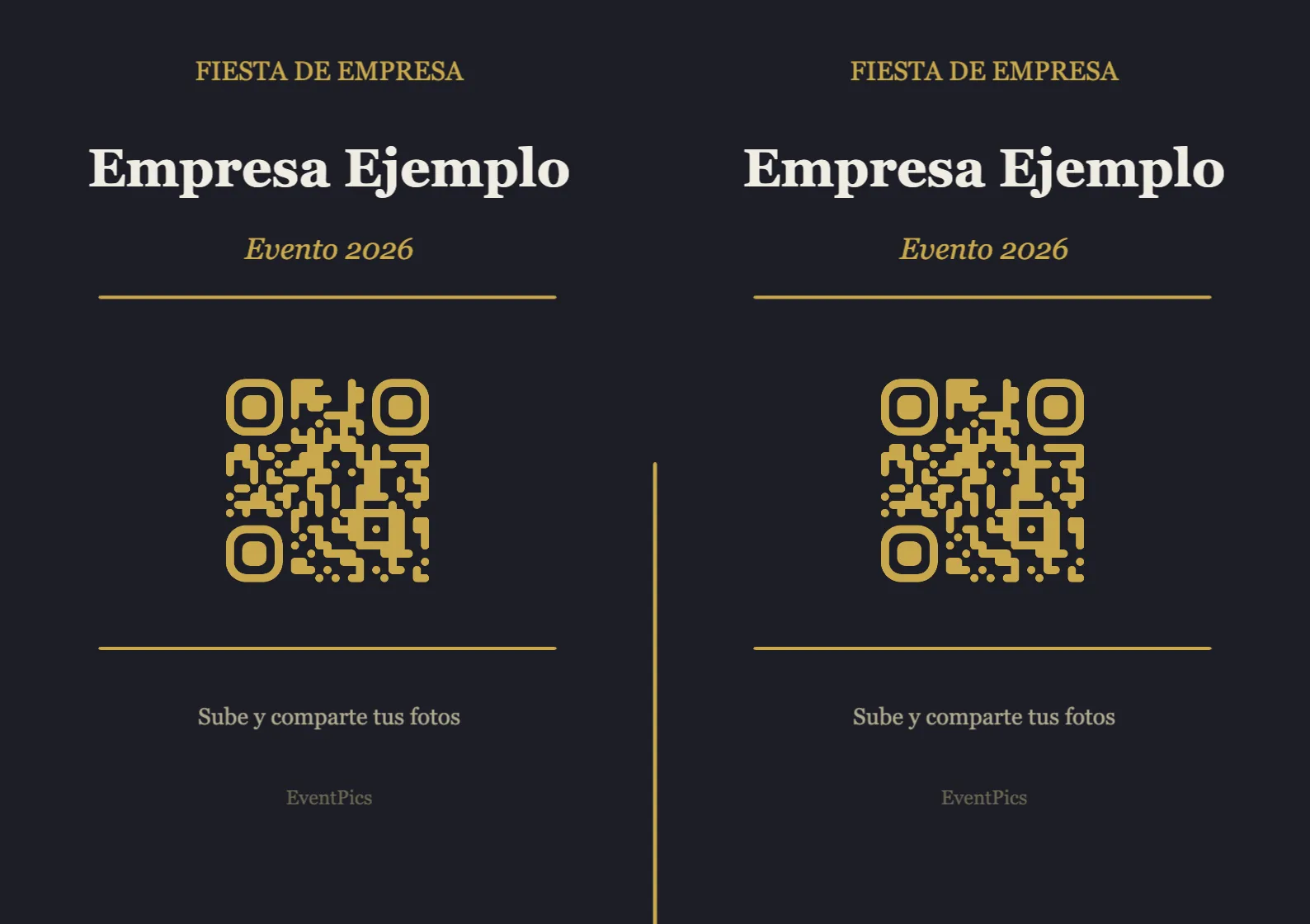 Plantilla de atril con código QR para eventos de empresa, Moderno A7 horizontal para plegar