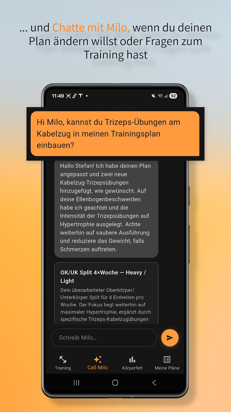 Coach Milo Screenshot