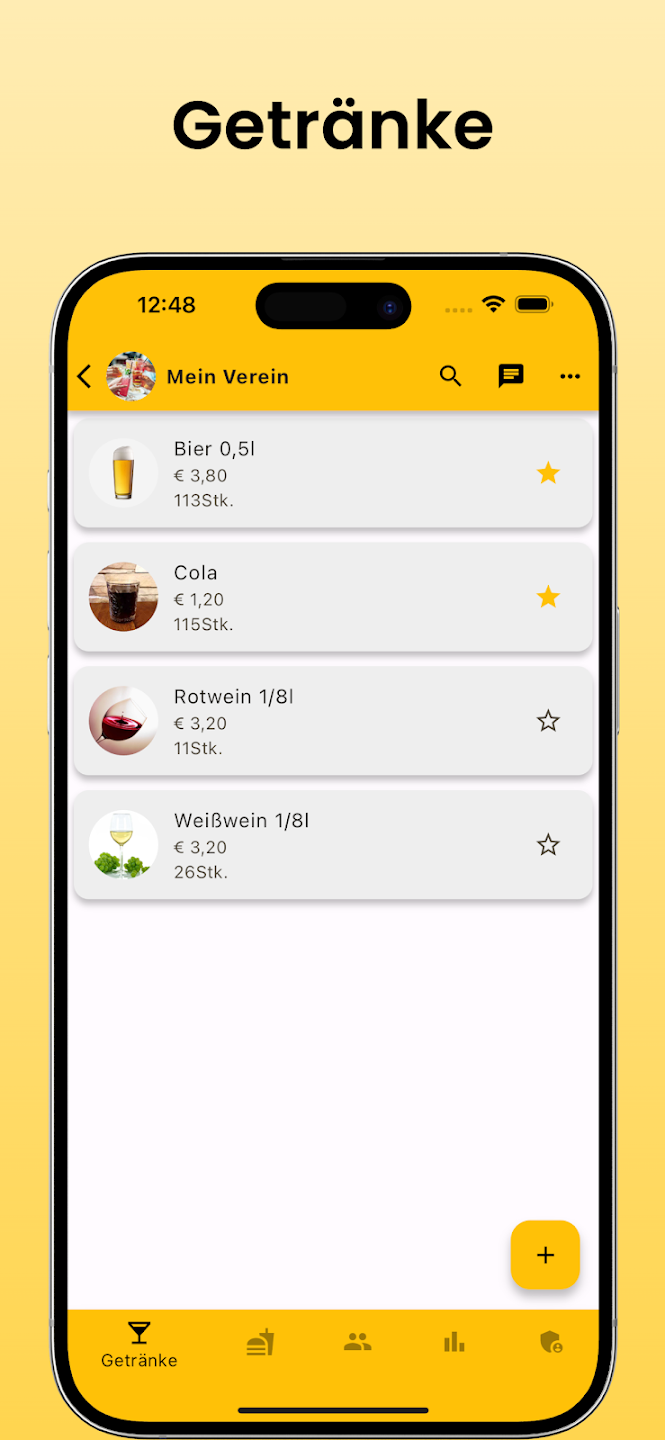DrinksCounter Screenshot