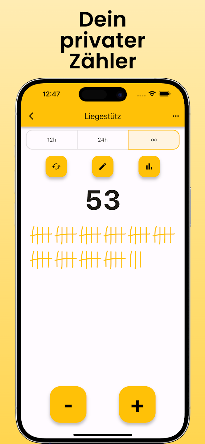 DrinksCounter Screenshot