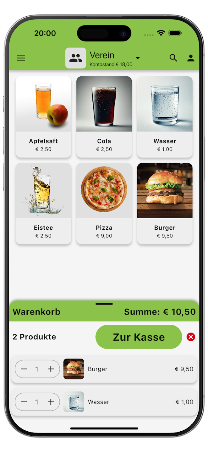 Self-Serve Bar Vorschau