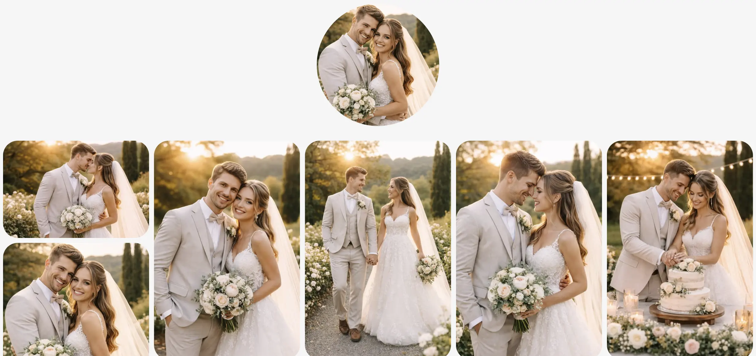 EventPics Galerie – Hochzeitsalbum mit Gästefotos