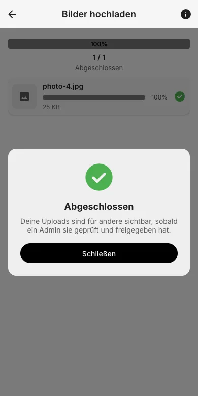 Bestätigung