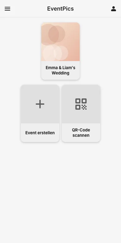 Das Event bleibt auf der Startseite