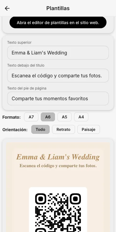 Imprime las tarjetas de misiones