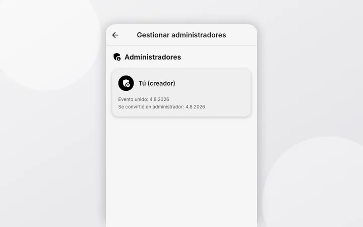 Añadir más admins