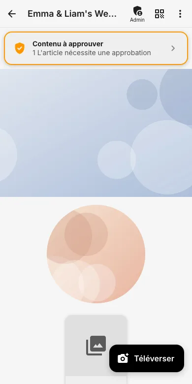 Terminé, votre événement est en ligne