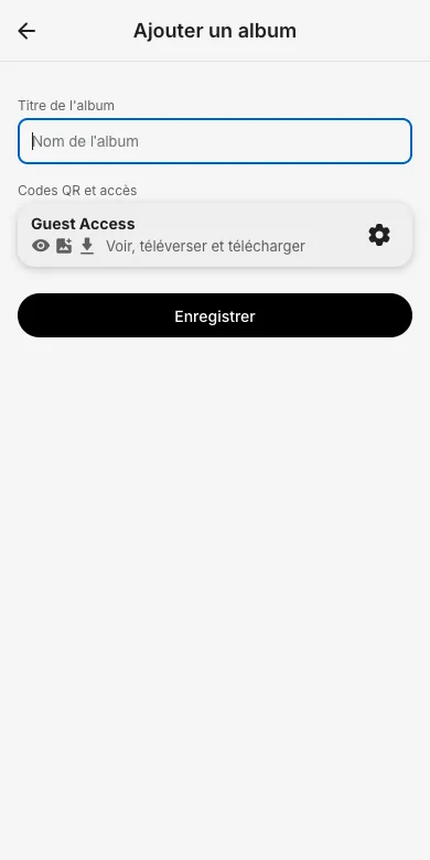 Ajoutez un sous-album