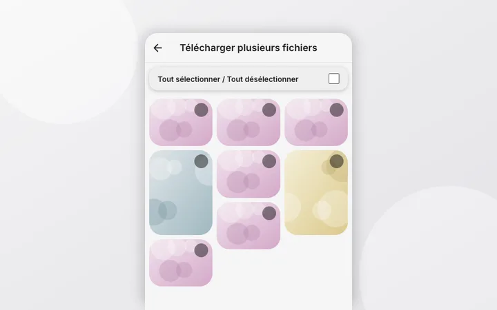 Télécharger photos et vidéos