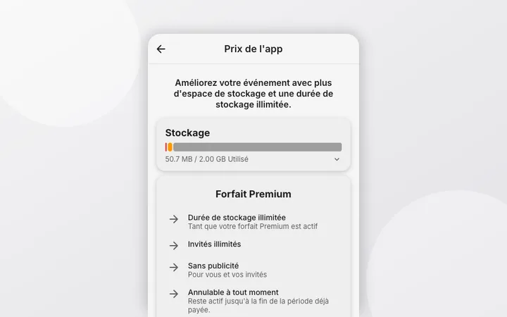 Passer à Premium