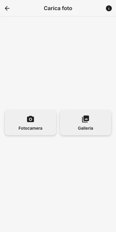 Carica senza account