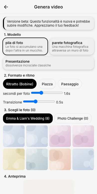 Modello, formato, foto