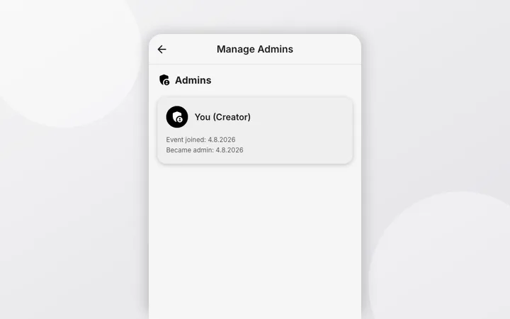 Add more admins