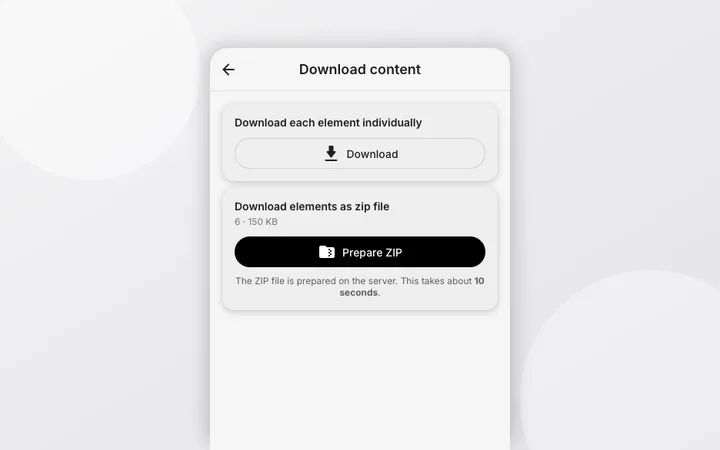 Download as ZIP